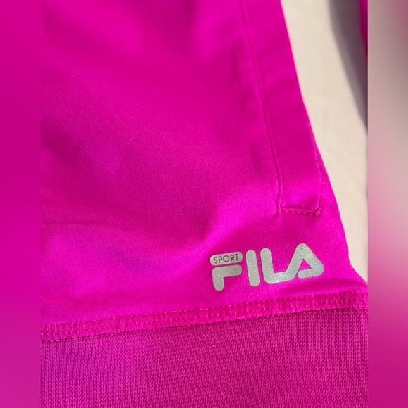 Fila Magenta Zip-Up Jacket Medium - Picture 3 of 7